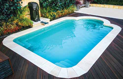Hero_Courtyard_Roman_Web Small backyard pools: Leisure Pools Courtyard Roman