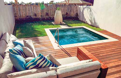 Hero_FijiPlunge_Web Small backyard pools: Leisure Pools Fiji Plunge