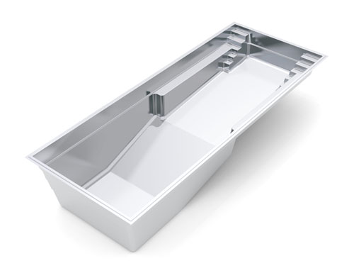 Infinity_40_Web The Infinity 40 fiberglass swimming pool model