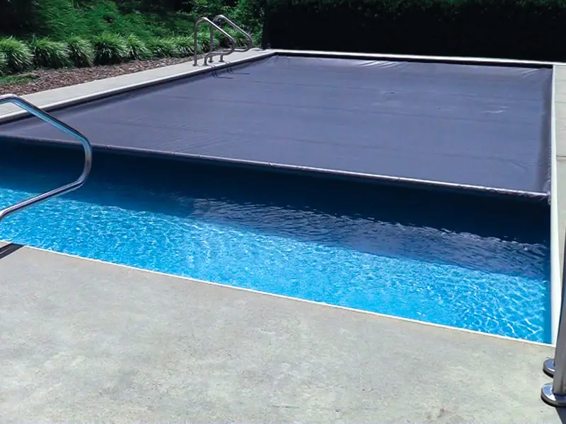 0123-WinterizePool-1 Winterize fiberglass pool with automatic pool cover