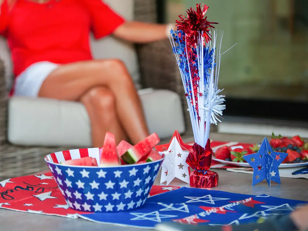062822-July4Shoot 4th of July food by the swimming pool
