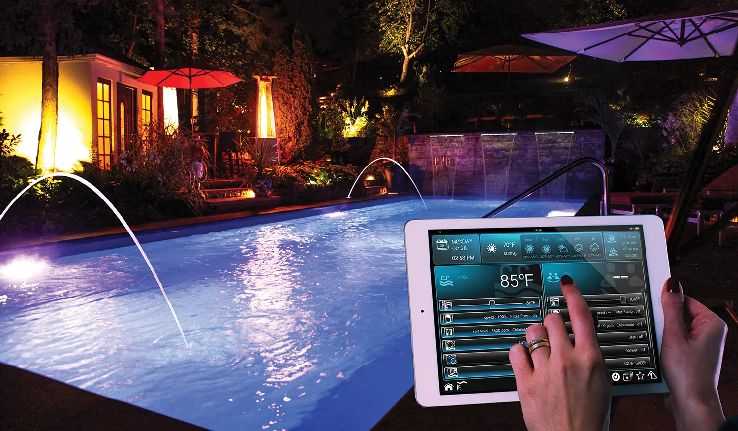 090823-SmartPoolSystem-Hero Embracing the Future: The Advantages of Investing in a Smart Pool System