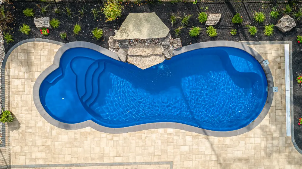 102524-DebunkingMyths-2LimitedInShape&Size Debunking pool myths: fiberglass pools are not limited in size or shape
