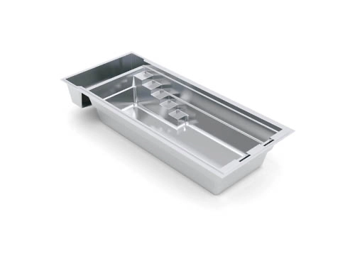 The Linear fiberglass backyard pool