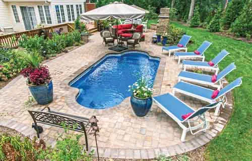 Fiberglass Pool Model Leisure Pools Roman