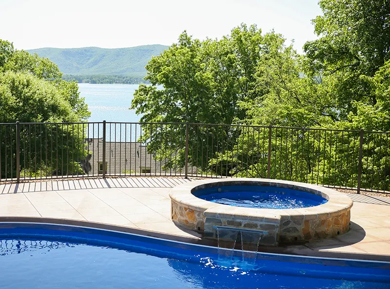LP July 2022 POM 3 Leisure Pools Eclipse 40 fiberglass inground swimming pool