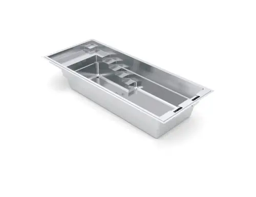 Leisure Pools Precision fiberglass pool shape